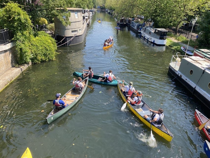 2 seater Canoe Rental in Ladbroke Grove - Duration and pacing: why 1–2 hours is the right amount of time