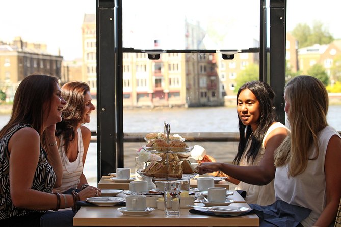 Afternoon Tea River Cruise on the Thames - Inside tea time: the food setup, tea options, and service pace
