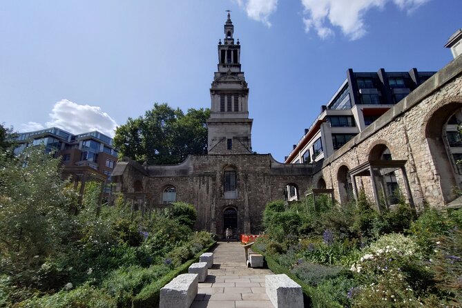 Ancient Hidden Gems in the City of London - Old Bailey’s Christchurch Garden Shell: A Wartime Remnant in Plain Sight