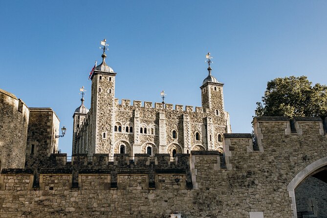 Best of London Tour - Crown Jewels, River Cruise & History Walk - Moving through the Tower: White Tower, armory, and the big picture