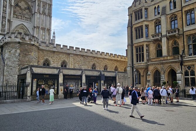 Best of Westminster Abbey with Upper Gallery & Buckingham Palace - Entering the cloisters: where the quiet starts first