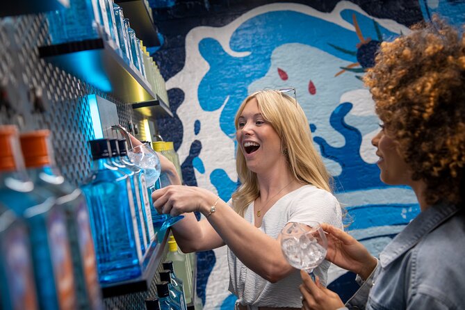 Bombay Sapphire Gin Distillery Tour and Cocktail - Botanical Room and the ten botanicals: how your preferences get mapped