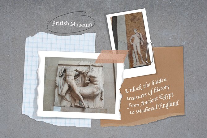 British Museum Private Tour: Ancient Daemons and Timeless Beauty - Montague Place meeting point and the easy start