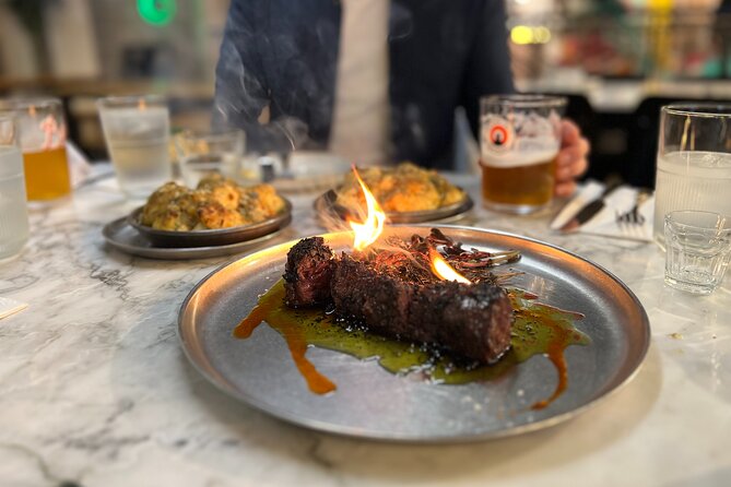 Camden Market Food Tour of 7 Tastings, Gin, Street Food & More - The Taste Plan: 7 Tastings Across Birria, Curry, Char Siu, Pizza Dough, and More