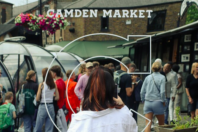 Camden Market - Music, Movies 10+ Food Tastings - Price and value: what $135.77 buys in real terms
