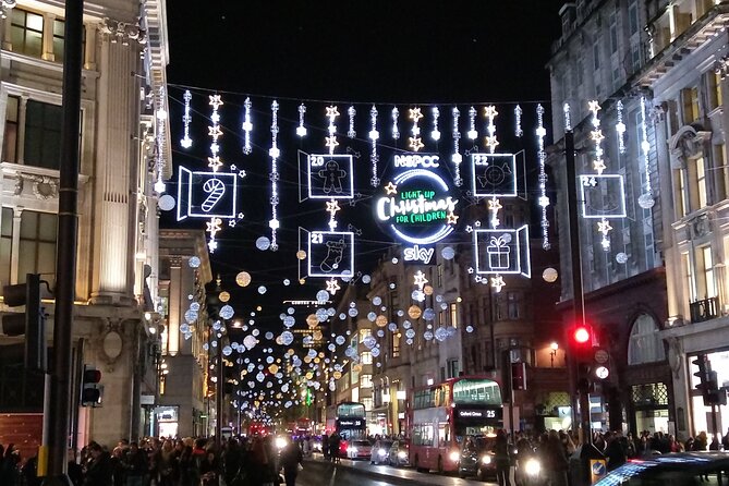 Christmas Lights Open-Top Bus Tour - The Marble Arch Start: Where the Holiday Route Gets Going