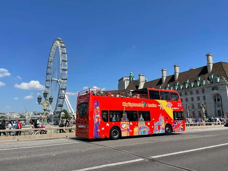 City Sightseeing London Hop-On Hop-Off Bus & Bookable Extras - Red Route: From Westminster Icons to the Tower and Back to Royal London
