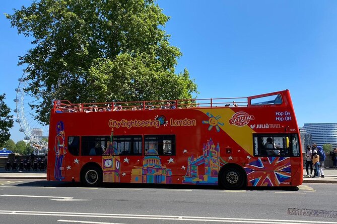City Sightseeing London Hop-On Hop-Off Bus Tour & Bookable Extras - Red Route day: Westminster to Tower Hill to Park Lane in one loop