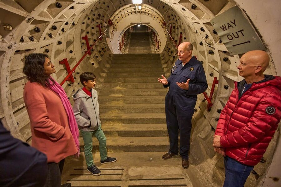 Clapham South: Subterranean Shelter Guided Tour - From Air Raids to Windrush Stories: The Post-War Turning Point