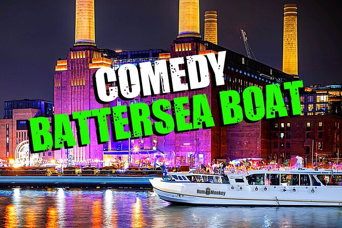 Dark Comedy on Battersea Barge - The show on the theatre deck: three comics, one host energy
