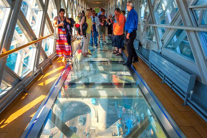 Easy Access Tower Bridge and Engine Room & Scenic Thames Cruise - Tower Bridge North & South Towers, glass walkways, and the best views