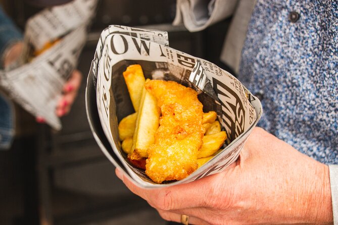 Eating London East End Food Tour - Poppies fish and chips: doing the classic properly