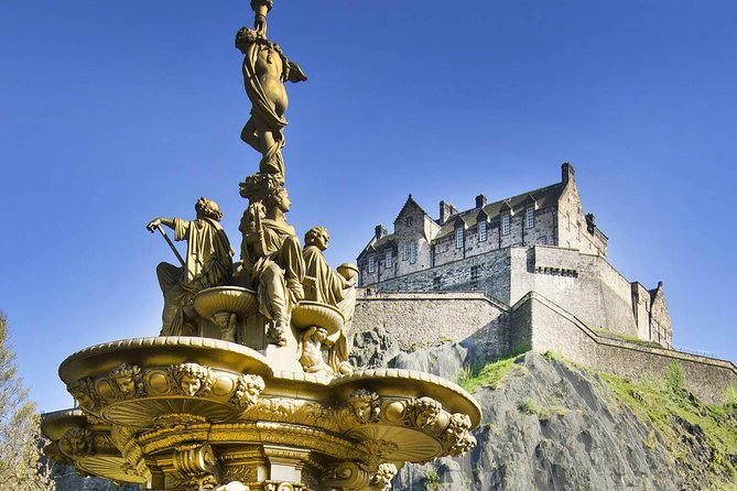Edinburgh Rail Trip from London with Castle entry and Hop-on Hop-off bus - Edinburgh Castle entry: your timed anchor stop