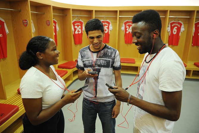 Emirates Stadium and Arsenal Museum Entrance Ticket Including Audio Guide - The audio guide details that matter (especially with kids)