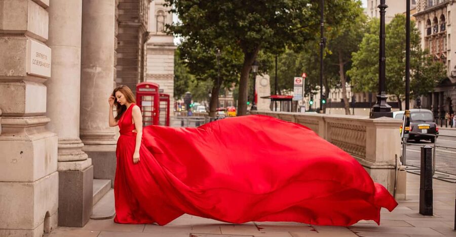 Flying dress professional photoshoot with pro photographer - Key Things You’ll Notice Right Away