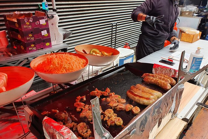 Food & drink walking tour in South East London. Bermondsey - Borough Market. - Borough Market: how you get both the classics and the street-food scene