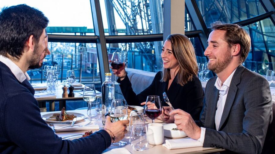 From London: Paris Day Tour w/Eiffel Tower Champagne Lunch - The short on-foot segment: a necessary reset