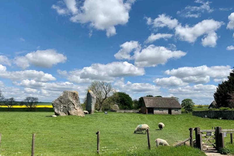 From London: Stonehenge & The Stone Circles of Avebury Tour - West Kennet Long Barrow: walking up and going inside the burial chambers