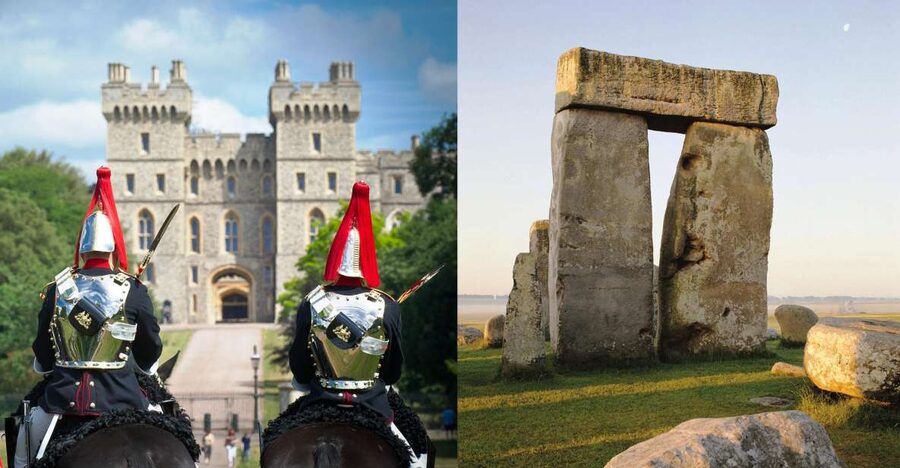 From London: Stonehenge & Windsor Tour - From Victoria Coach Station to Stonehenge: a bus ride that actually earns its keep