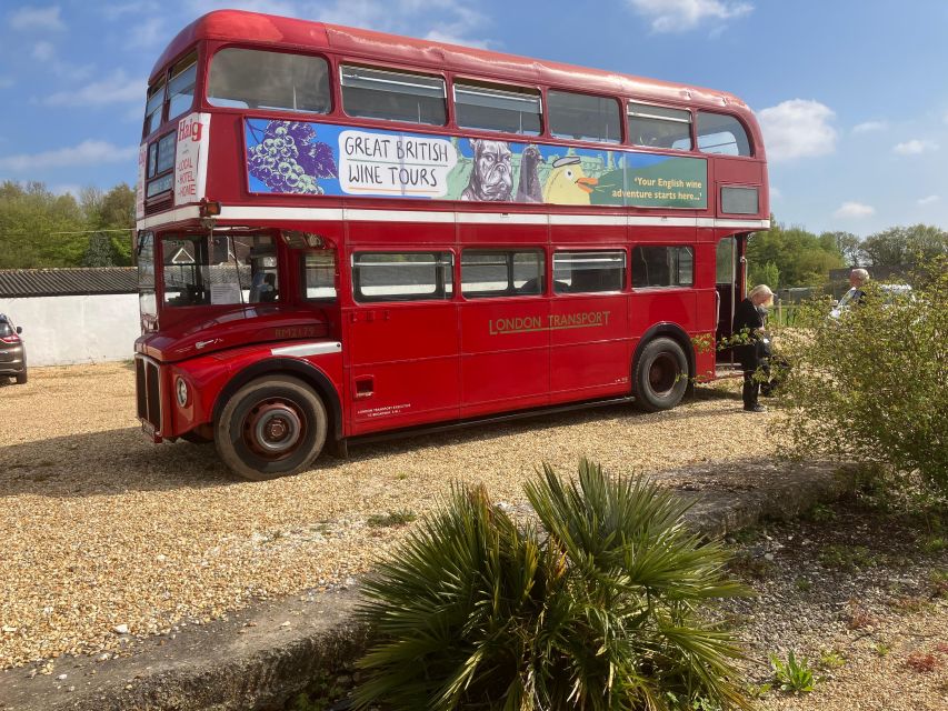 From London: Vintage Bus Wine Tour with Return Train Tickets - Stop Two in Sussex: Another Tasting, More Freedom, and Time to Shop