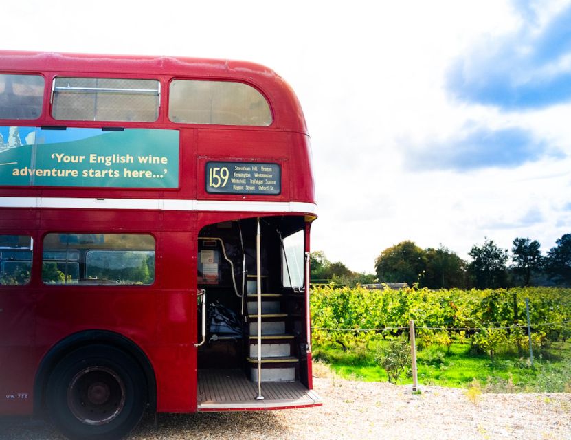 From London: Vintage Bus Wine Tour with Return Train Tickets - Train to Brighton, Then the Vintage Bus Vibe Takes Over