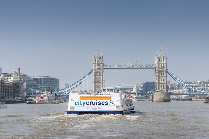 Fully Flexible Thames River Cruise - Snacks, Drinks, and Onboard Comfort