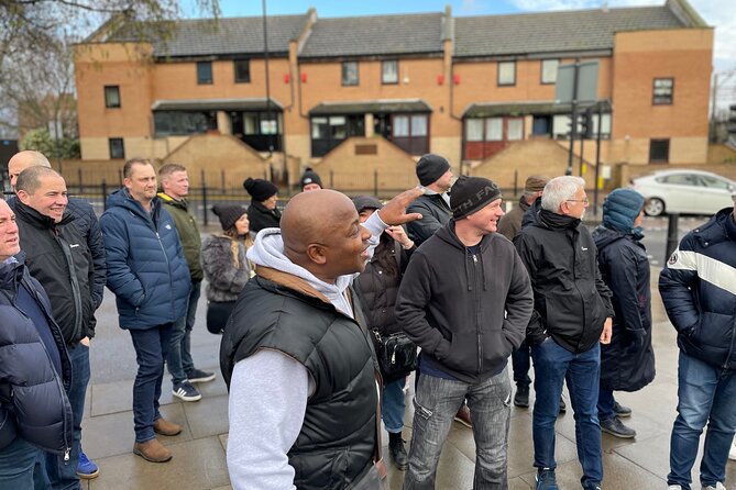 Gangster Tour of London’s East End Led by Actor Vas Blackwood - Stop 1 in Whitechapel: Kray Twins, Boxing Roots, and Street-Level Detail