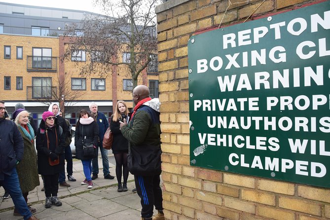 Gangster Tour of London’s East End Led by Actor Vas Blackwood - Group Size, Noise, and Hearing the Story