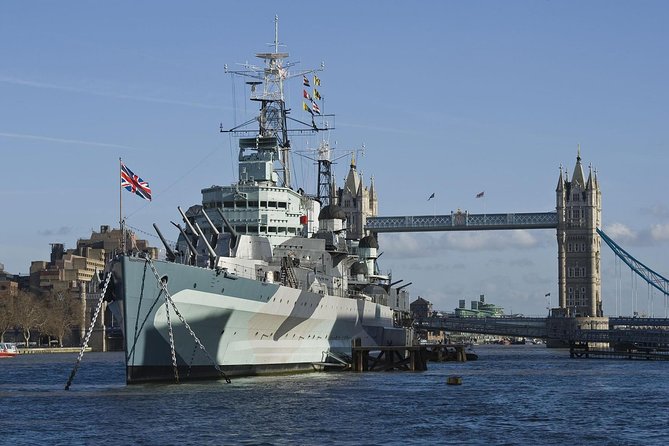 Go On-Board HMS Belfast & See London's 30+ Sights Tour - Start at The Ritz, Then Get Oriented Fast