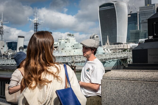 Go On-Board HMS Belfast & See London's 30+ Sights Tour - Trafalgar Square and the National Gallery Views