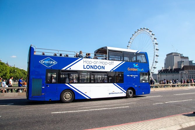 Gray Line London Hop-On Hop-Off Bus Tour with Optional Cruise - Paddington, St Pancras, London Zoo, and the Kensington/Harrods run