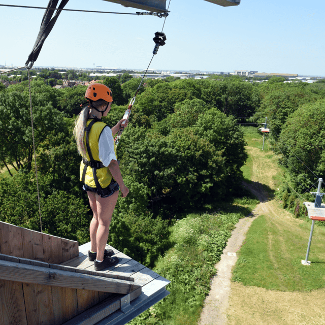 Gripped London: Zip Line, High Ropes & Freefall Adventure - The Big 3 Pass: High Ropes, Zip Trak, and Power Fan Decender