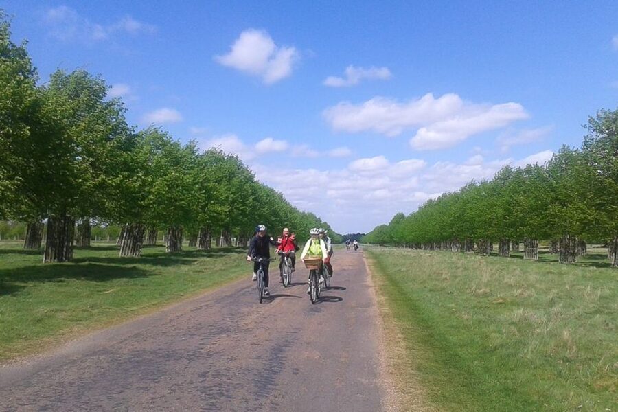 Hampton Court Palace: River Thames Bike Tour - Thames bike paths in southwest London: what the ride feels like