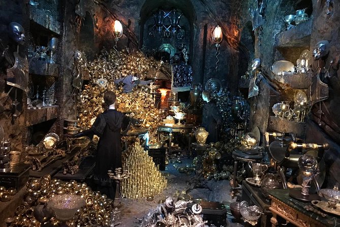Harry Potter Studio Tickets and London Film Locations Guided Tour - Southwark to Millennium Bridge: Shakespeare’s Globe, crossing the river, then Borough Market