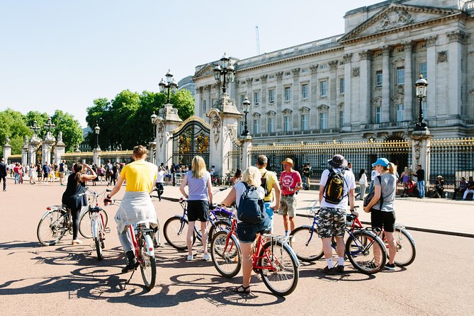 Highlights of Royal London Bike Tour including Hyde Park - Churchill War Rooms: Modern History, Close-Up