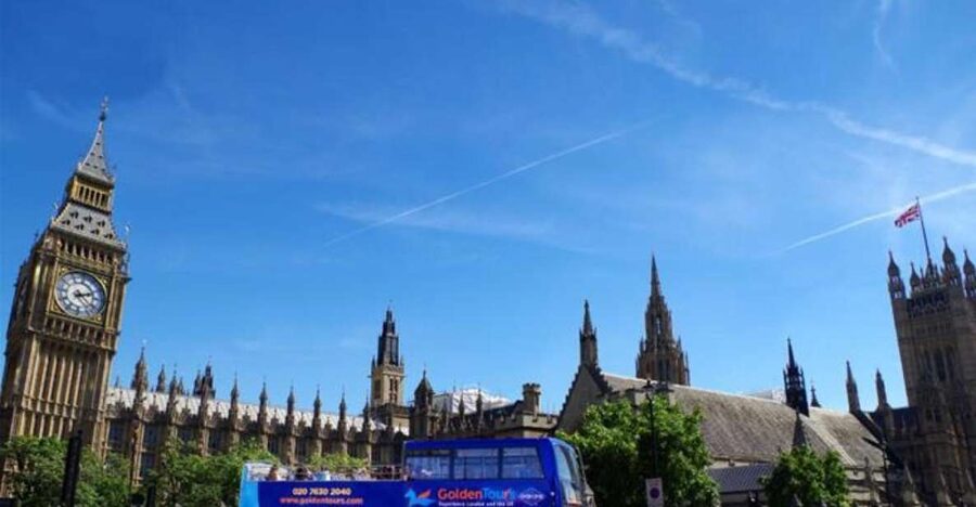 Hop-on Hop-off London Bus Tour & The London Eye - Where the best “at street level” photos happen on the bus