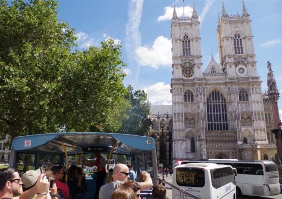 Hop-on Hop-off London Bus Tour & Westminster Abbey - Where you can board: London bus stops across the center