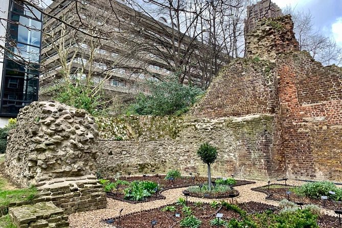 Londinium's Footprint: Explore London's Roman wall on a self-guided audio tour - City Gates to Shaded Gardens: Where the Wall Still Shapes Space