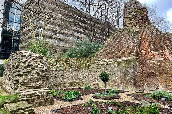Londinium's Footprint: Explore London's Roman wall on a self-guided audio tour - Garden Ruins Built Within the Roman Wall