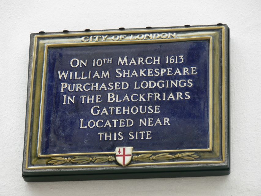 London: 2-Hour Shakespeare Walking Tour - Key things I’d focus on