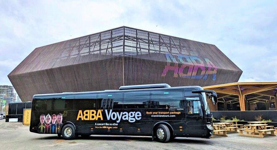 London: ABBA Voyage Express Bus and Optional Concert Ticket - The Electric Coach Ride to Queen Elizabeth Olympic Park (and Why It’s Not Just Transit)