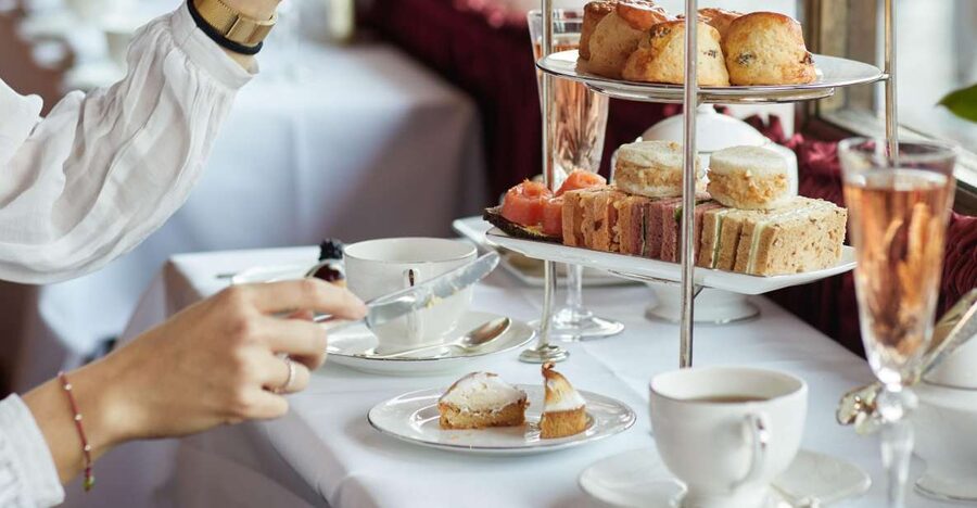 London: Afternoon Tea at The Rubens at the Palace - Savoury finger sandwiches: breads, fillings, and proper variety