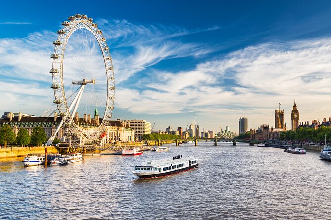 London: Afternoon Tea Bus Tour with Prosecco & London Eye Option - Optional London Eye: what you get when you add the ticket