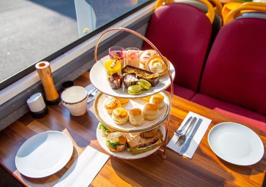 London: Afternoon Tea Bus with a Glass of Prosecco - Upper vs lower deck: where the photos and comfort really land