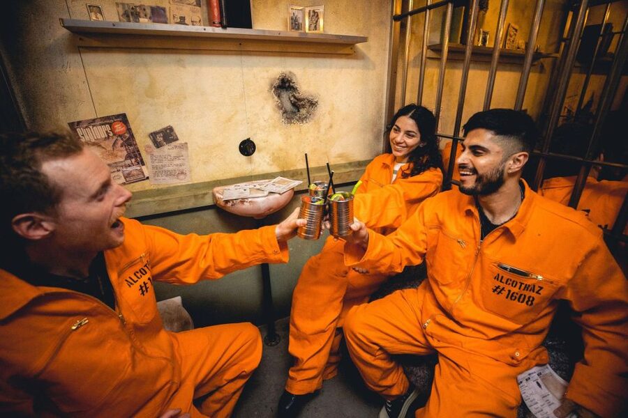 London: Alcotraz Immersive Prison Cocktail Experience Ticket - Alcotraz London in 105 minutes: what Cell Block Two-One-Two feels like