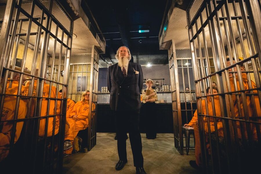 London: Alcotraz Immersive Prison Cocktail Experience Ticket - Check-in and the metal detector: how to prepare before the game starts