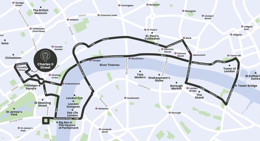 London: Bar Bus Tour by Tootbus - Getting Ready: Meeting Point Timing and What to Bring