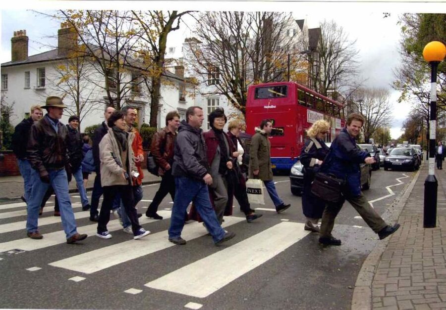 London: Beatles In My Life Walking Tour with Richard Porter - Abbey Road crossing: photos first, then the meaning