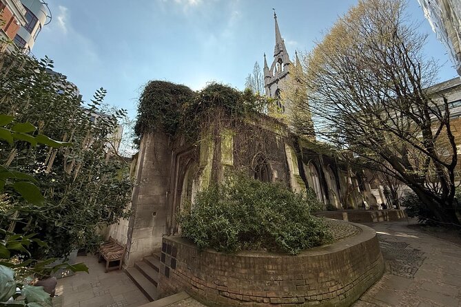 London Blitz Walking Tour: Explore City of London Wartime History - St Dunstan-in-the-East: The Garden Ruins That Explain London’s Healing