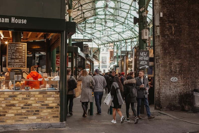London: Borough Market Food Tour with Local Guide - Borough Market to Leadenhall Market: why this 3.5-hour route makes sense